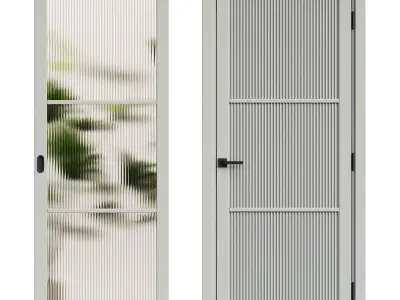 Interior door 008 3D model