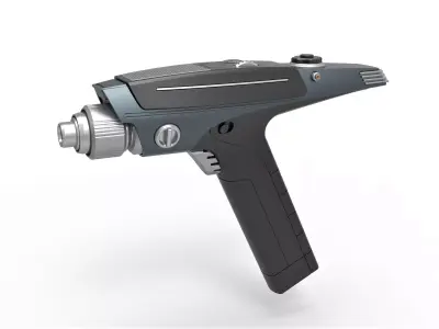 Phaser from Star Trek Strange New Worlds TV series 3D print model