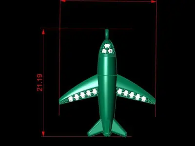 Pendant P204 3D Print Model 3D print model