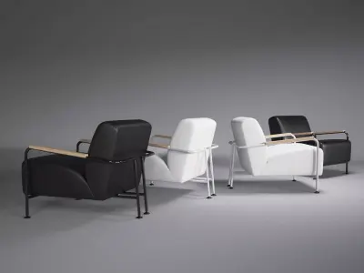 Colubi Armchair 3D model