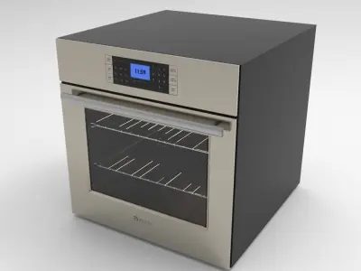 Oven Bosch Low-poly 3D model