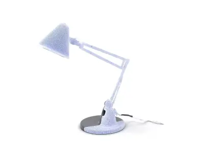 Sleek Black Desk Lamp model pack Low-poly 3D model
