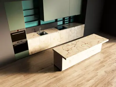 12-Kitchen12 matte 1 3D model