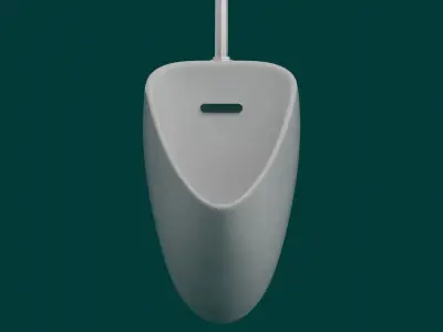 Urinal 3D Model - High-Quality Architectural Asset Low-poly 3D model