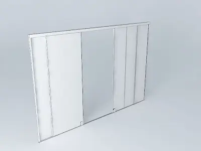 Glass window Free 3D model purchase
