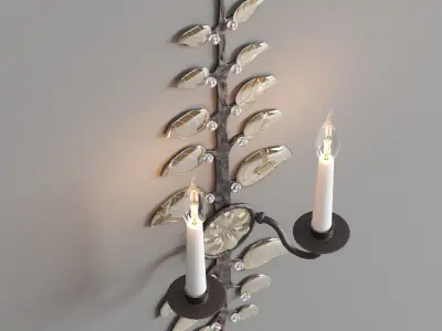 Hanbury Wall Light by Cox London 3D model