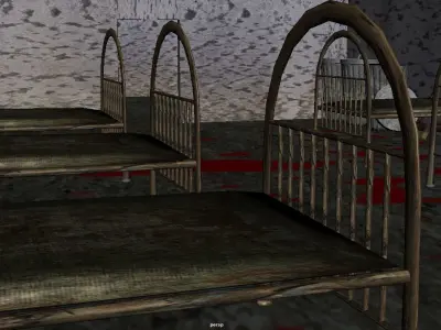 Horror game kit 3D model