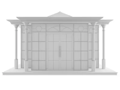 Winter Garden 3D model