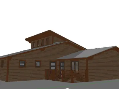 Creative Design-Holiday Cabin-036 3D model