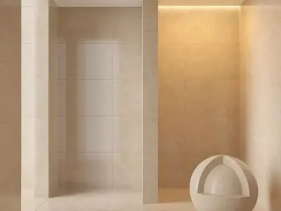 Marble wall 154 3D model