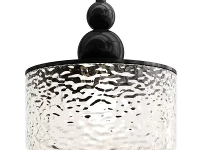 Pendant LED lamp 3D model