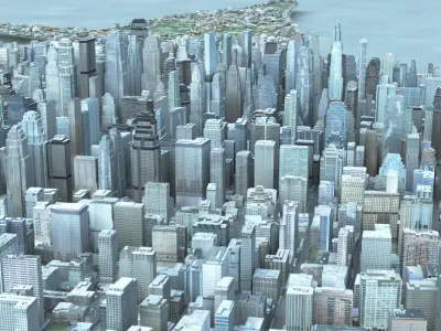 Big City 47 3D model