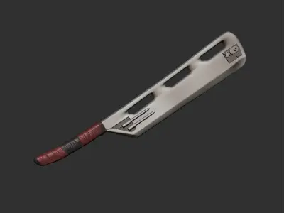 Knight of ren weapon custom 3D print model