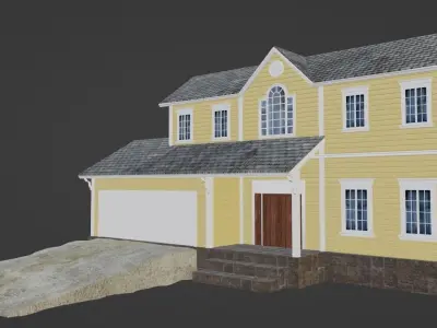 House model Free 3D model