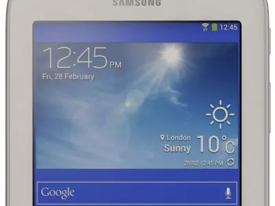 Samsung Galaxy Tab 3 Lite 7 0 White 3D model