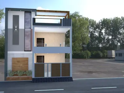 exterior house  3D model
