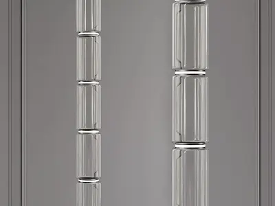 Noctambule Suspension 6 High Cylinder 3D model