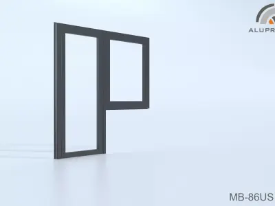 Aluprof MB-86US-SI 007 W-0246 Free 3D model