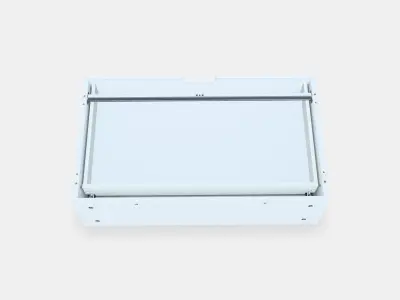 NORDLI Modular chest of 2 drawers 2 Low-poly 3D model