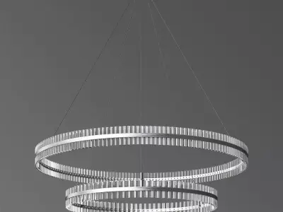 Saturno II Large Pendant 3D model