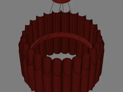 GALLIANO ROUND SUSPENSION LIGHT 3D model