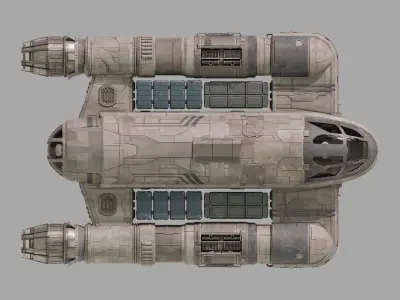 VCX-70 Convergent-class Light Freighter - Star Wars Kimverse 3D model