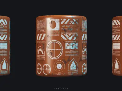 SFDEMIR Sci-Fi Alpha Pack 01 Texture