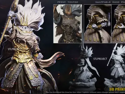 Nameless King  3D print model