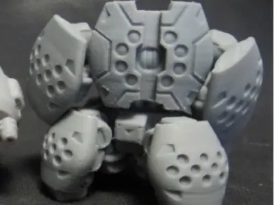 CHIBI-TECH SD - RIOT CHASSIS  3D print model