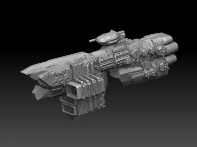 FLEET CORE - 08 USDF CARRIER 3D print model