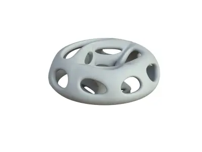 SciFi Cube Object No 66271 Low Poly Shape Low-poly 3D model