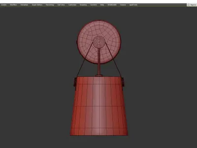 NATURA C WALL Low-poly 3D model