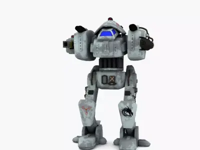 Hurricane heavy walker 3D model