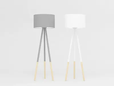 Highland Floor Lamp  3D model