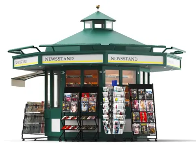  Detailed Kiosks Collection 