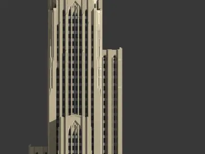 Cathedral of Learning 3D print model