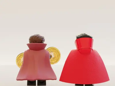 Lego Doctor Strange mini pack 3D model