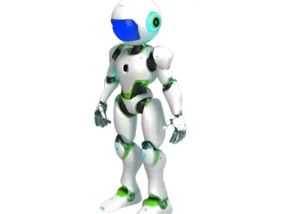 Sci-Fi Android Character Collection 3D print model