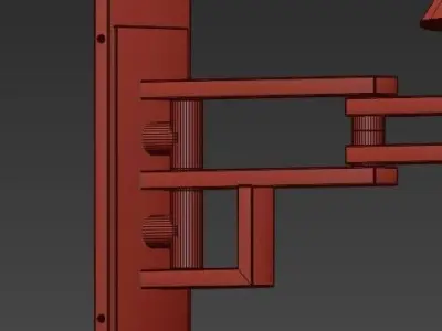 Wall Lamp Lutetia 3D model