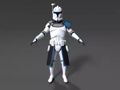 Captain Rex - Phase1 3D model