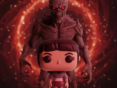 ELEVEN - Stranger Things 5 3D print model