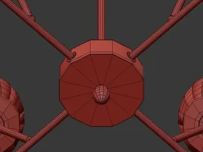 Proto Chandelier 3D model