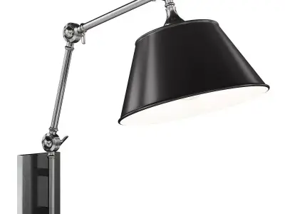 Wildwood Franklin Wall Sconce Low-poly 3D model