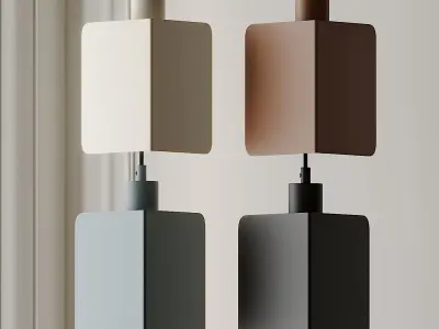 CORNER Lamp Big by FILD 3D model