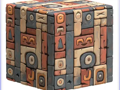 Stylized Wall Seamless Texture Texture 41