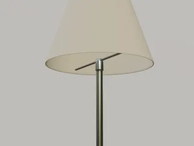modern office lamp Low-poly 3D model
