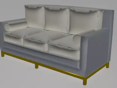 Bauhaus Sofa 3D model