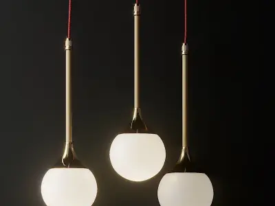 Solo and Pontil Mini Pendant Lights 3D model