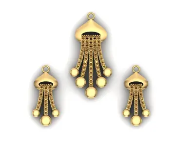 Half set 004 3D print model