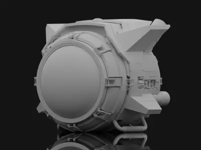 MX101 person in chair 3D model